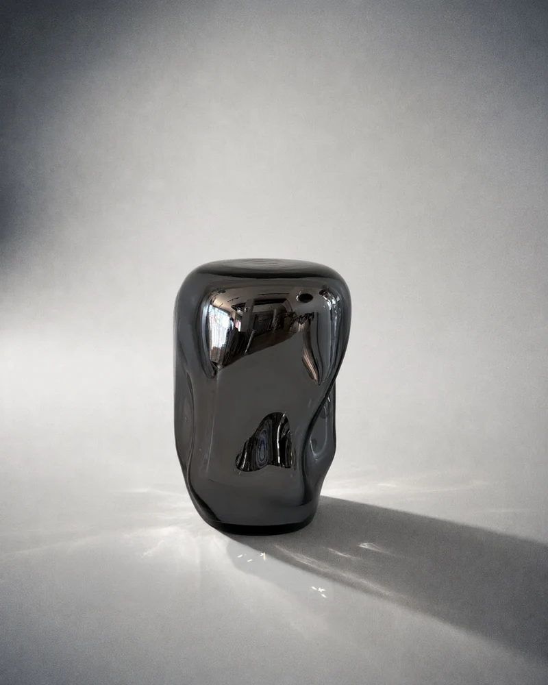 Wave Stool / Side Table XIX