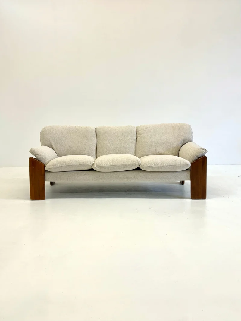 Three-seater Sofa Sapporo by Mario Marenco for Mobil Girgi
