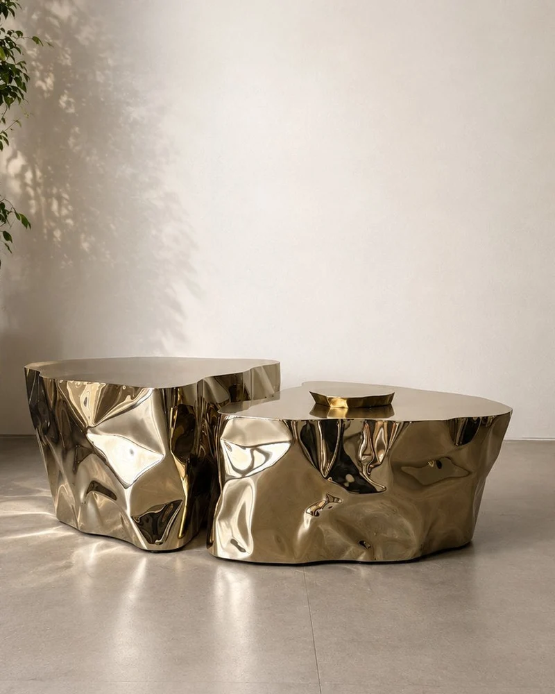 Grand Canyon - Stainless Steel Coffee Table