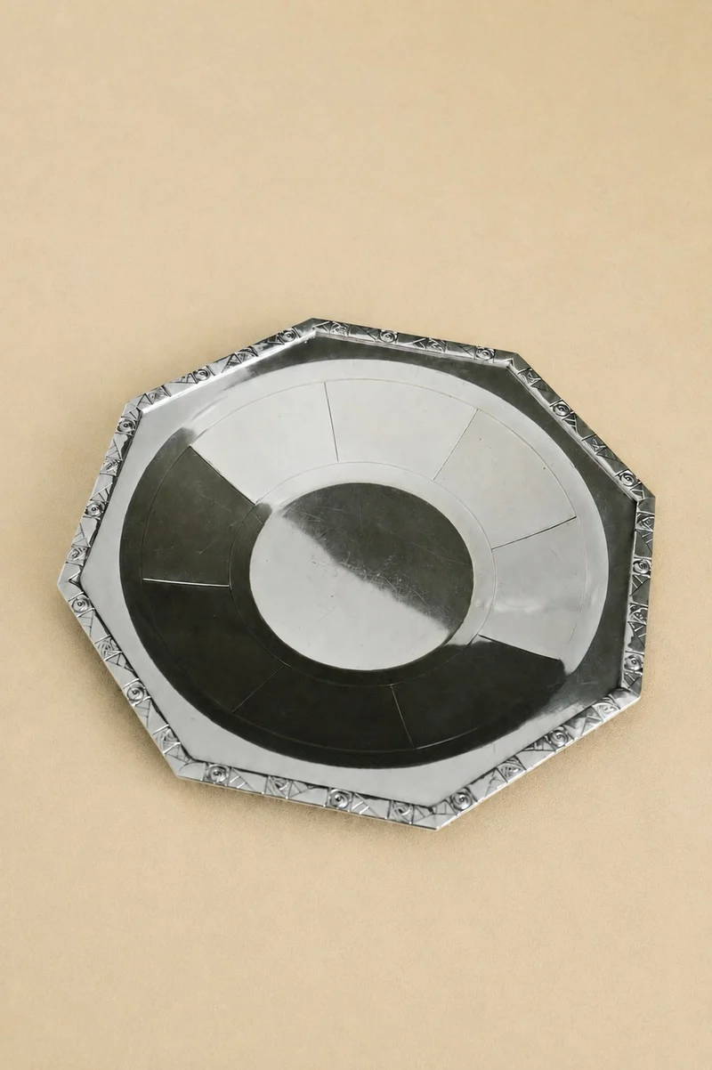 Art Deco Octagonal Centerpiece Plate