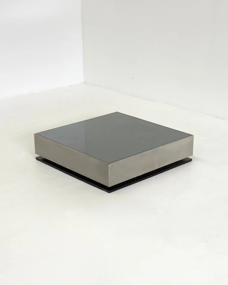 Giovanni Ausenda Coffee Table NY FORM Mirror Glass