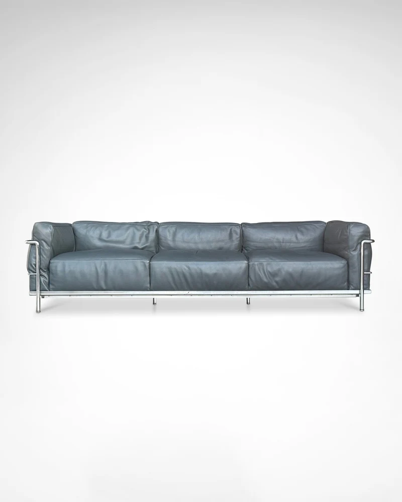 LC3 Sofa by Le Corbusier, Charlotte Perriand & Pierre Jeanneret for Cassina, 1990s