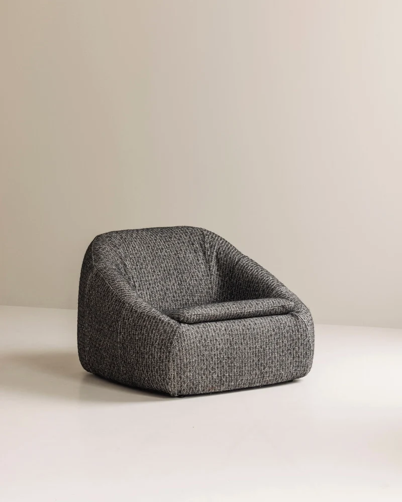 Sculptural French Lounge Chair, 1960s.