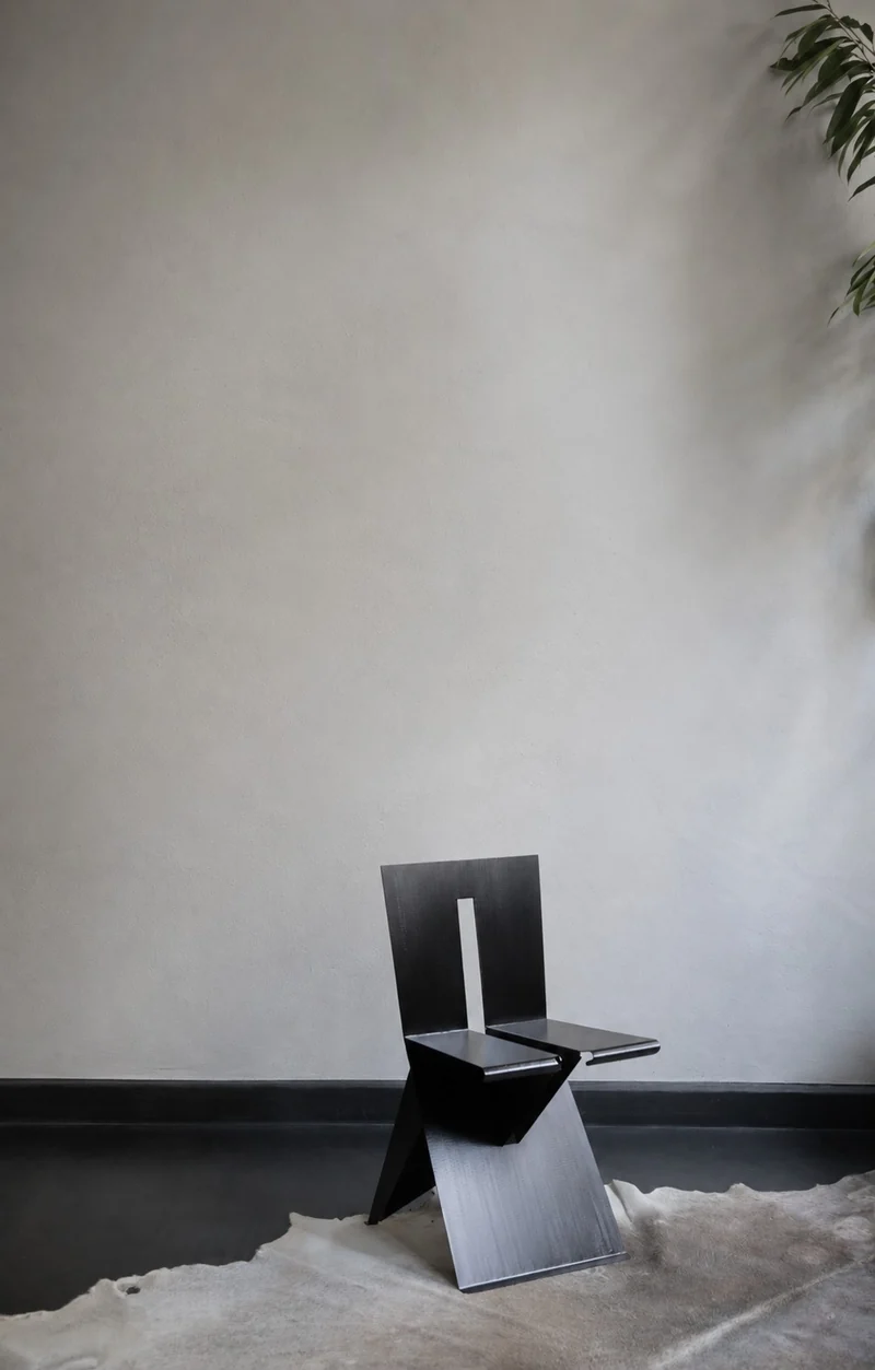 Fosa Chair in Steel