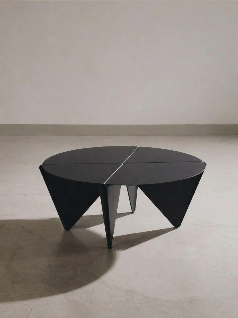 Equis Coffee Table in Steel