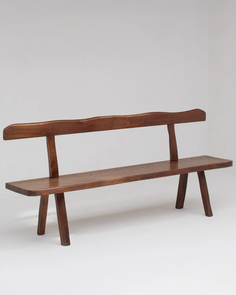 Olavi Hänninen Bench in Solid Pine, Finland 1960s