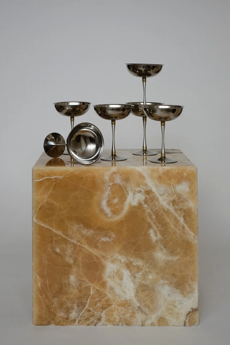 Set of 6 Large Ice Coupes