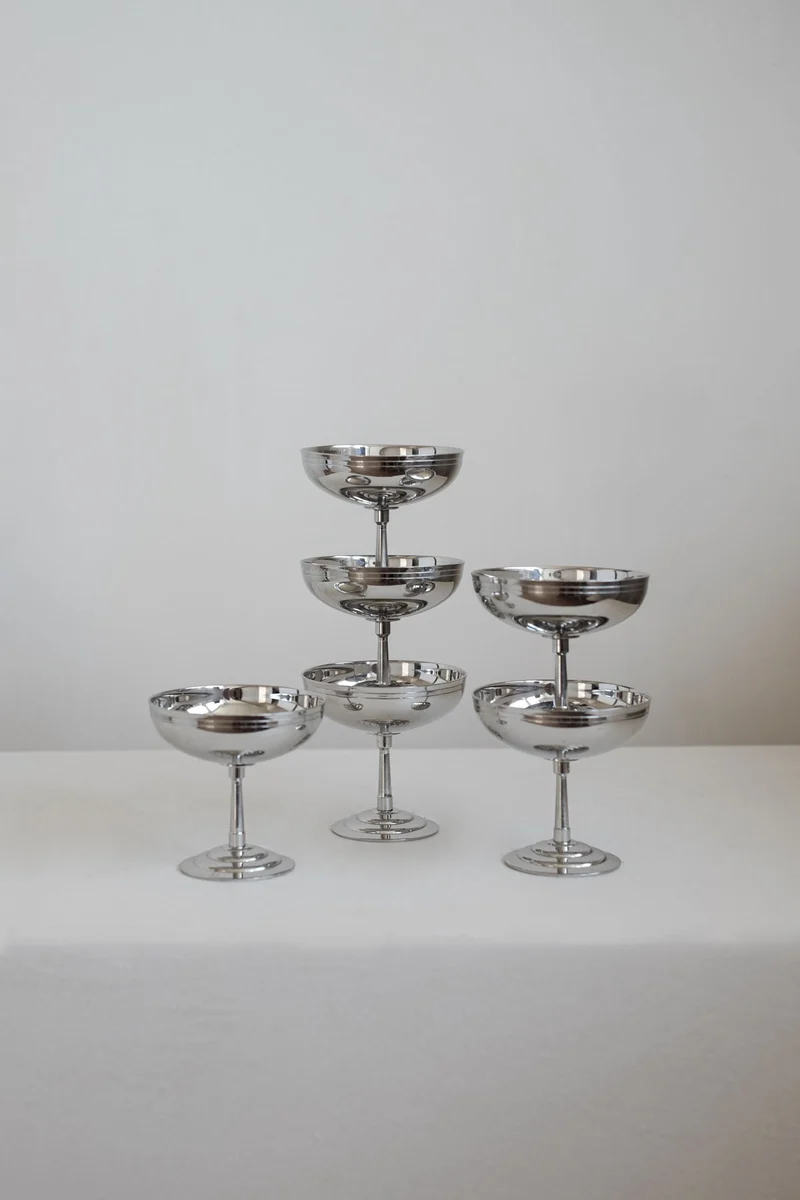 Set of 6 Ice Coupes