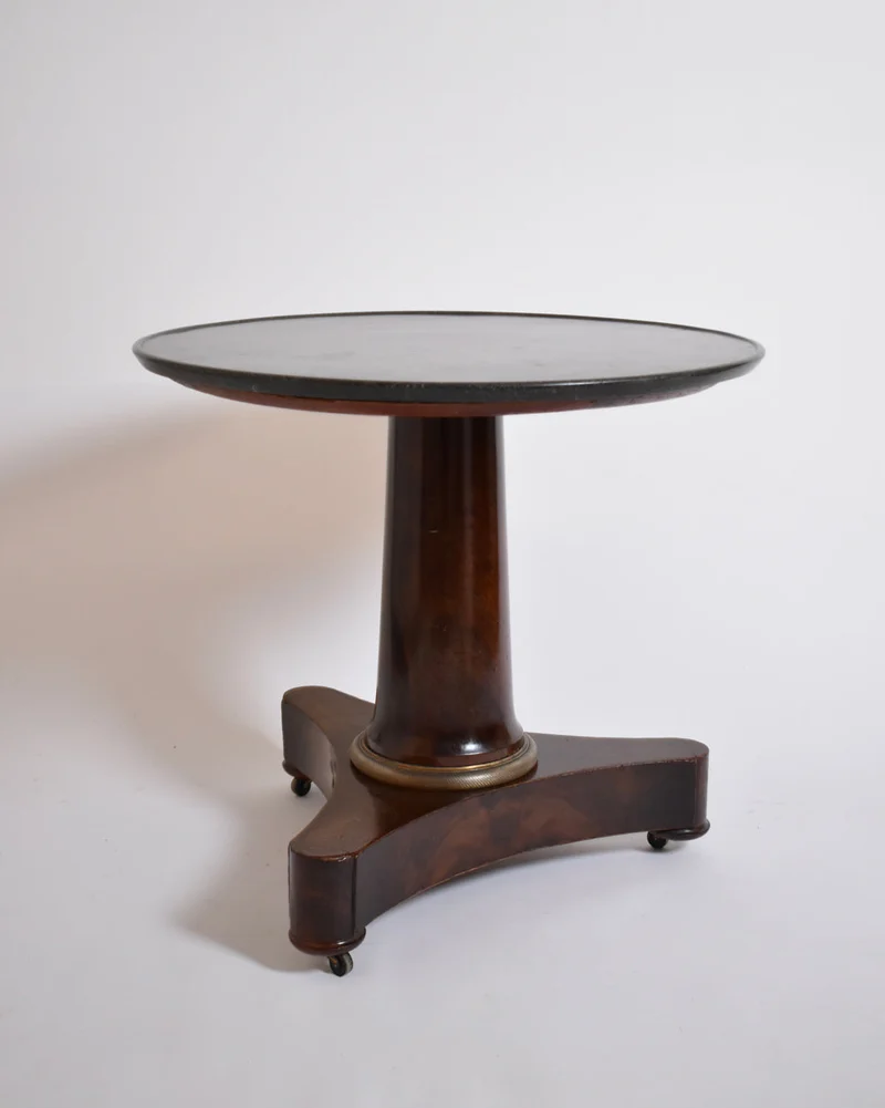 Mahogany Pedestal Table, XIXth c.