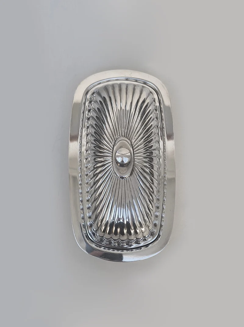 Silver-plated Butter Dish