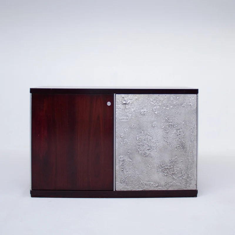 Modern Italian Sideboard/Cabinet in Wood and Metal