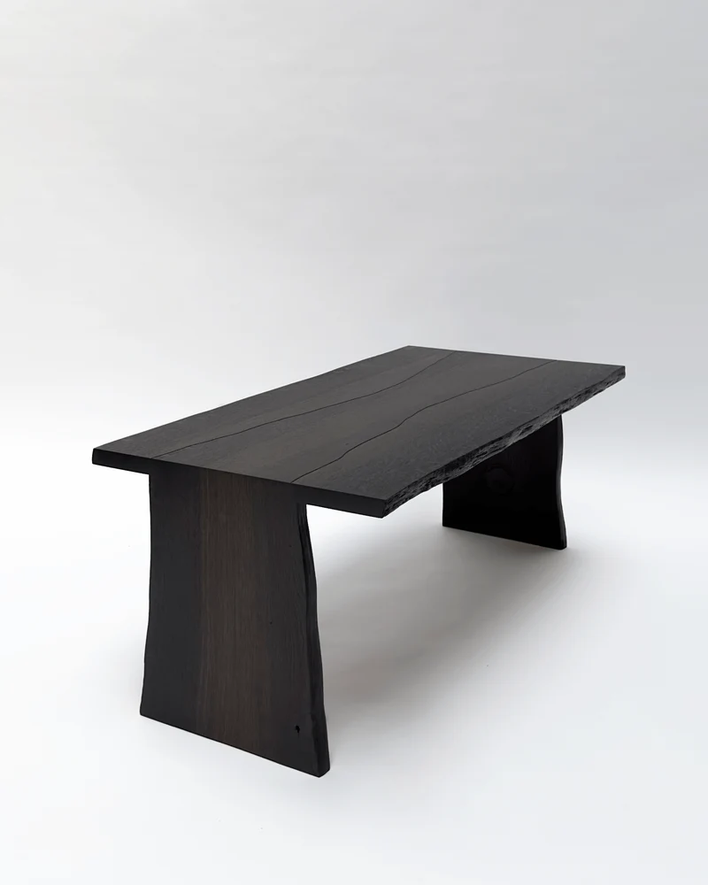 BO Coffee Table, 5500 Years Old Black Oak