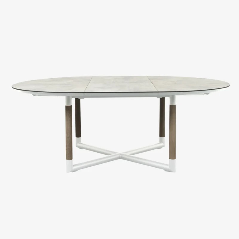 BASTINGAGE - Table repas extensible ronde