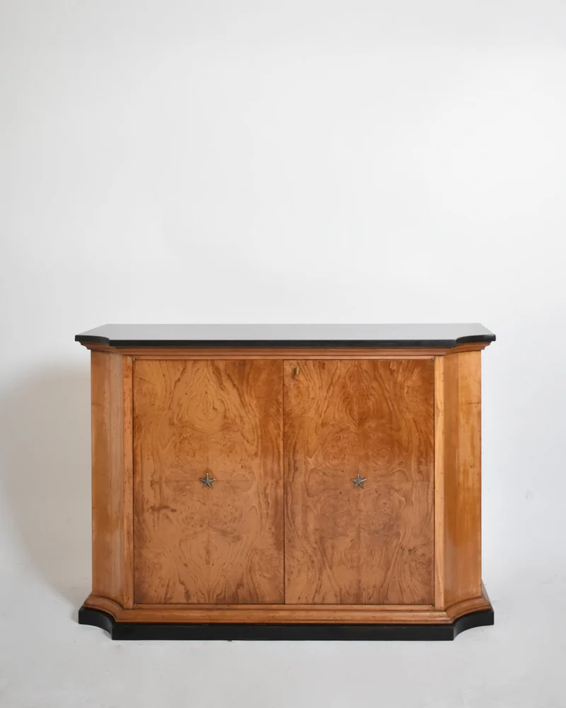 Walnut Veneer Sideboard, 1940s