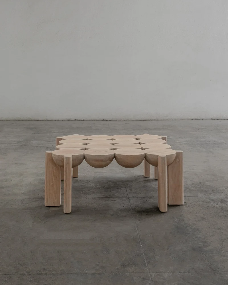 Solid Oak Coffee Table - BLEO Series