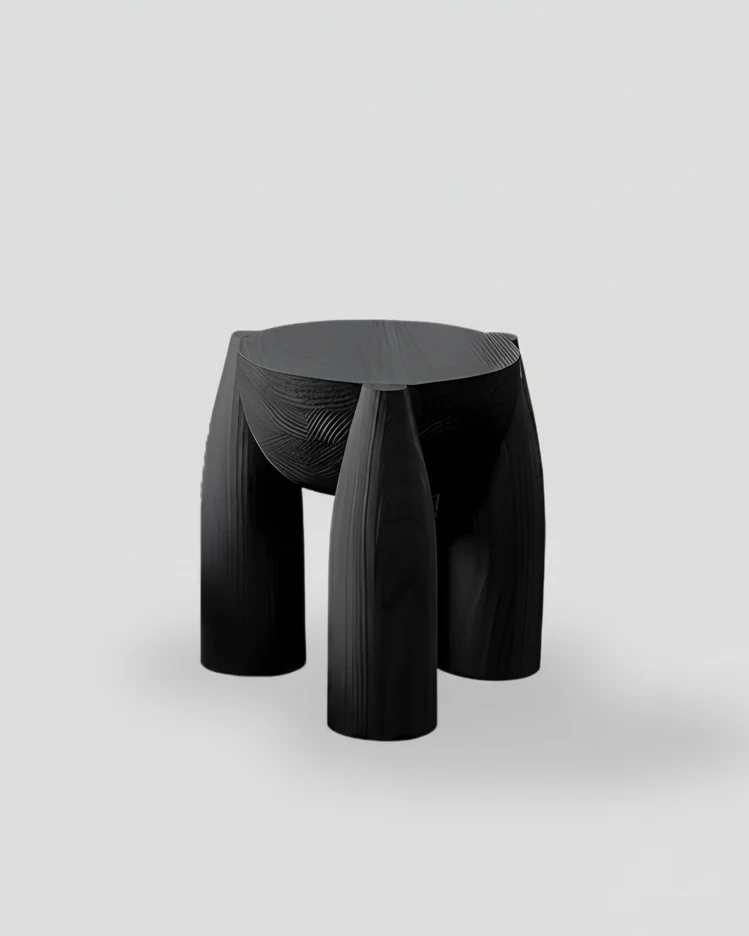 Solid Wood Air Stool - ELEMENTOS Series