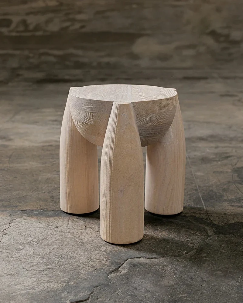 Solid Wood Air Stool - ELEMENTOS Series