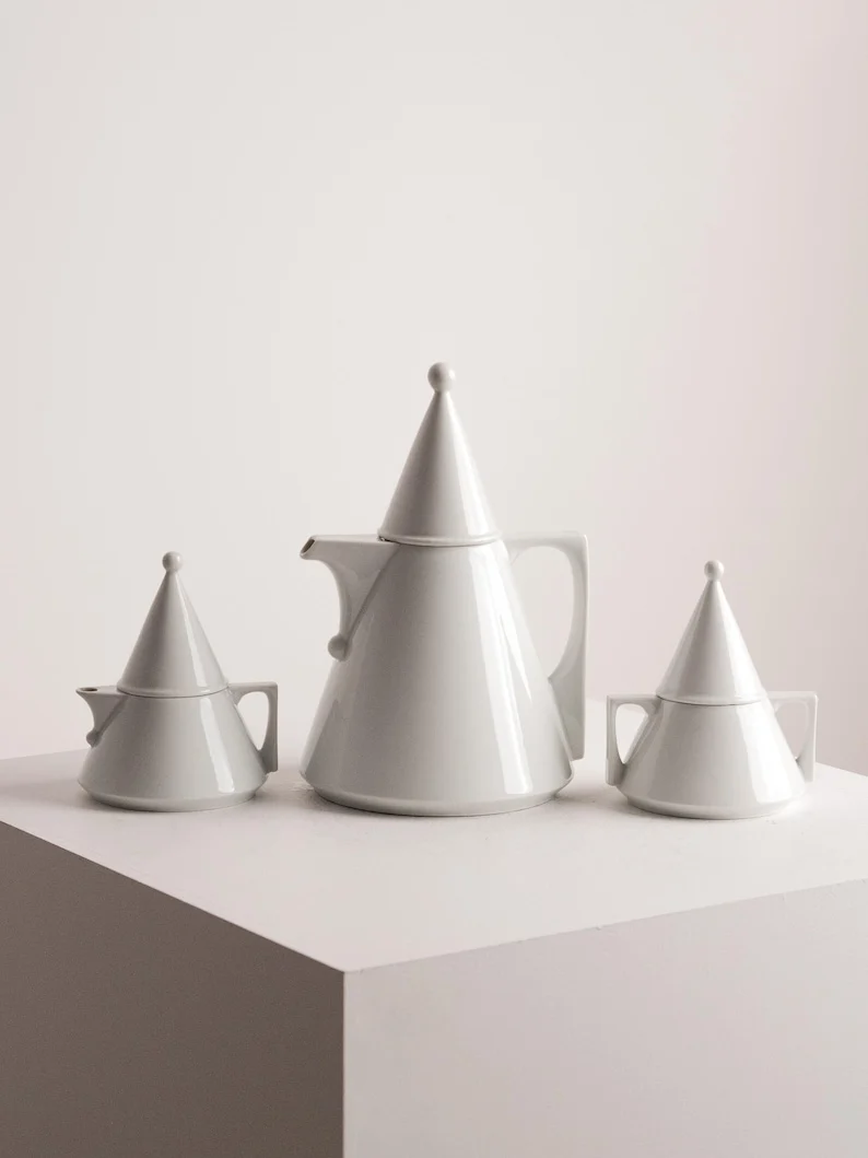 Edelstein Bavaria Coffee Pot Set White Porcelain
