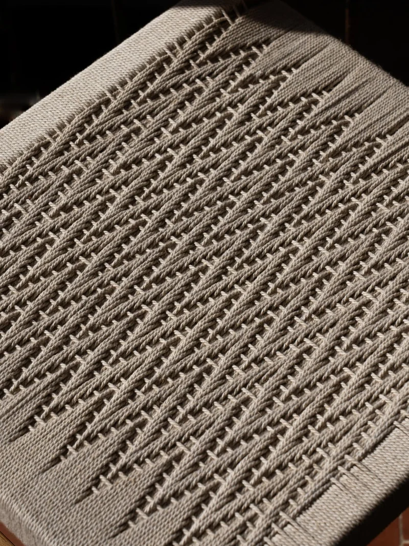 "Cadira.03" Hand Woven Oak Chair