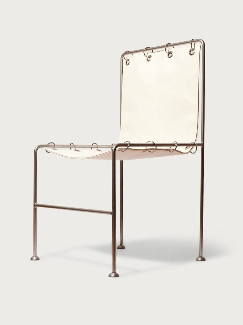 Institution Sculptural Chair, Leather