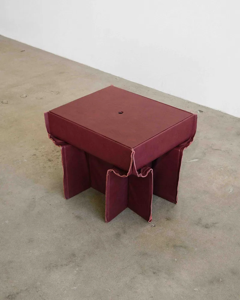FINN Leather Side Table