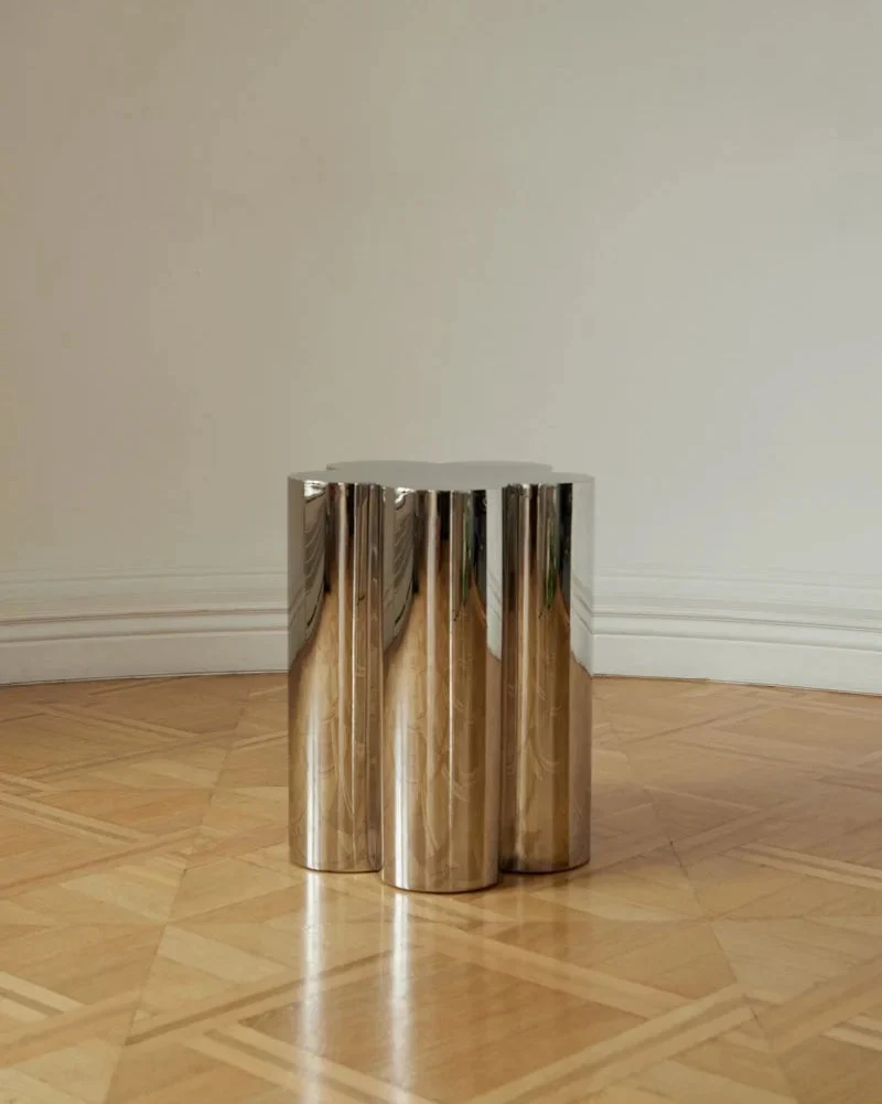 Barvinok Steel Side Table