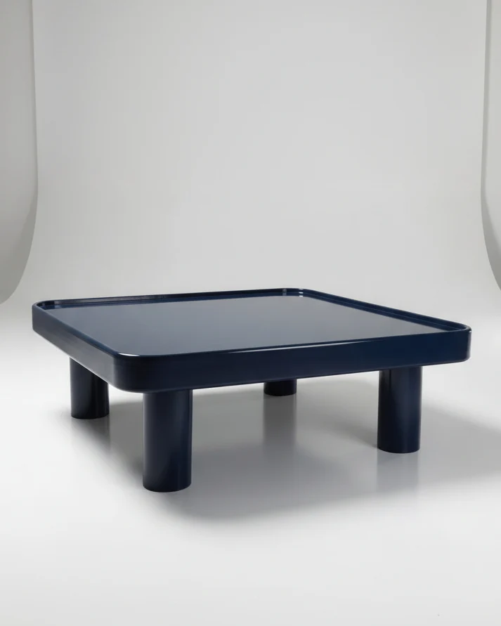 017 Deep Navy Lacquer Coffee Table