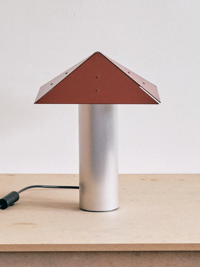 Chimney Table Lamp - Art Deco Style