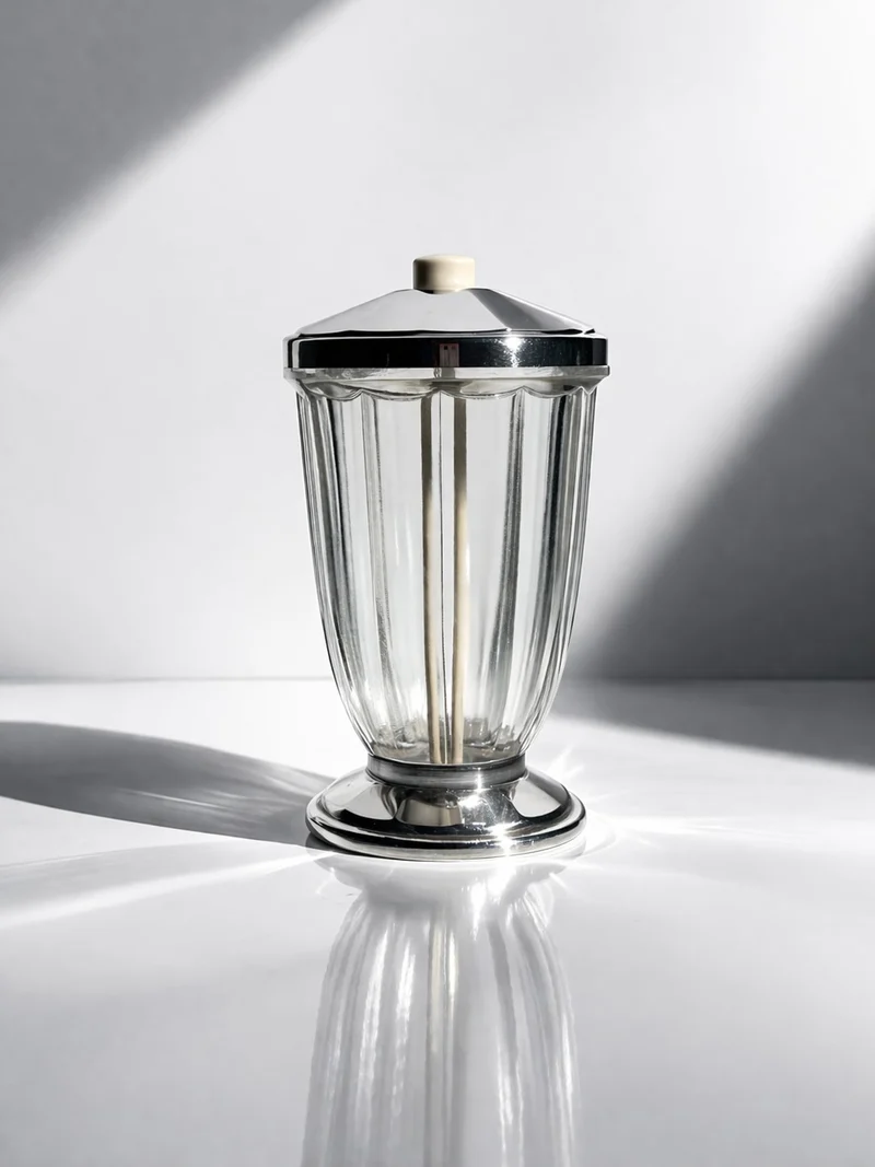 Belgian Silver Plated Art Deco Sugar Saupoudreuse