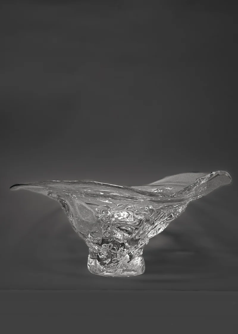 Organic Glass Platter