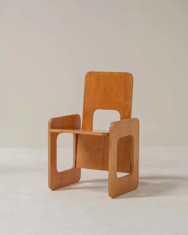 Folding ‘La Prora’ Chair by Anonima Design for Bonetto, Italy, 1970s