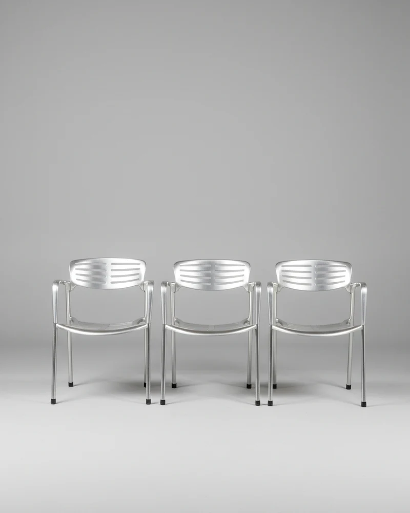 Set of 4 Jorge Pensi "Toledo" Chairs for Amat-3
