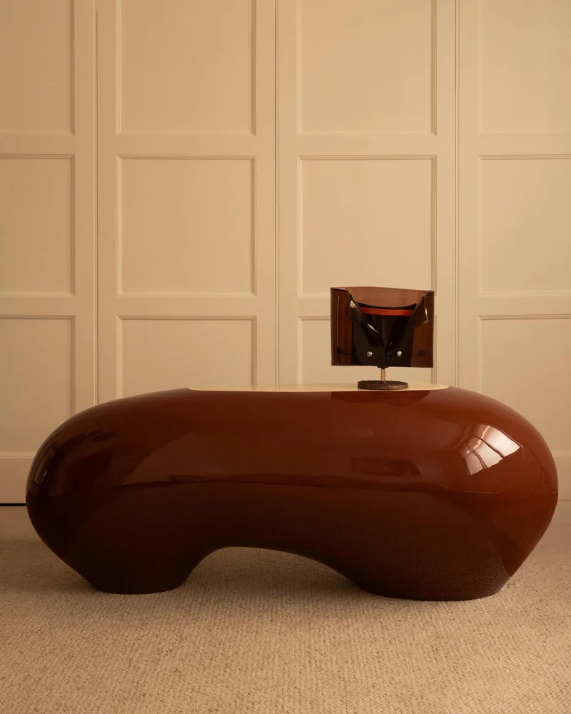 Lacquered Bench - 1970s