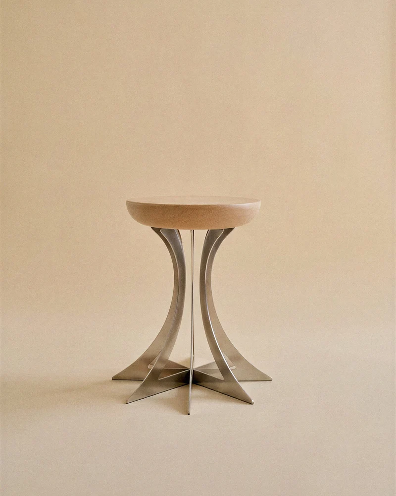 Fibonacci Stainless Steel Side Table