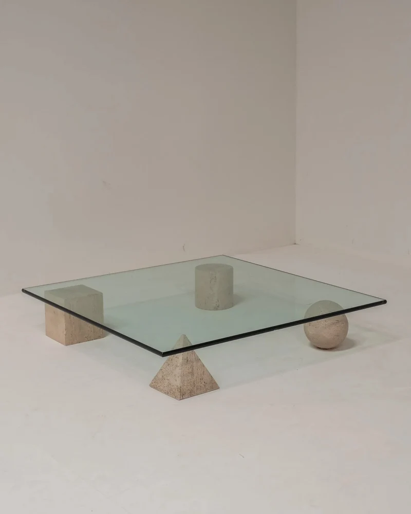 Metaphora Coffee Table by Lella & Massimo Vignelli for Casigliani 1970