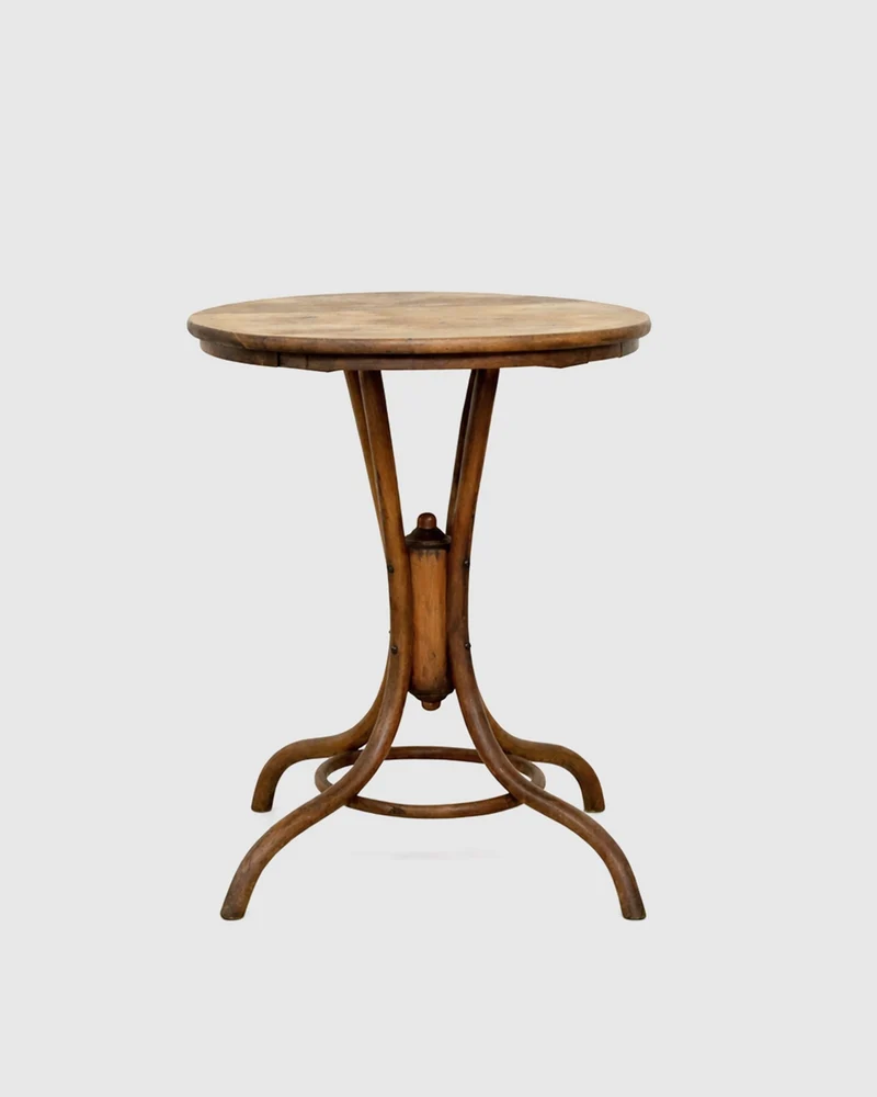 Antique Bentwood Café Table