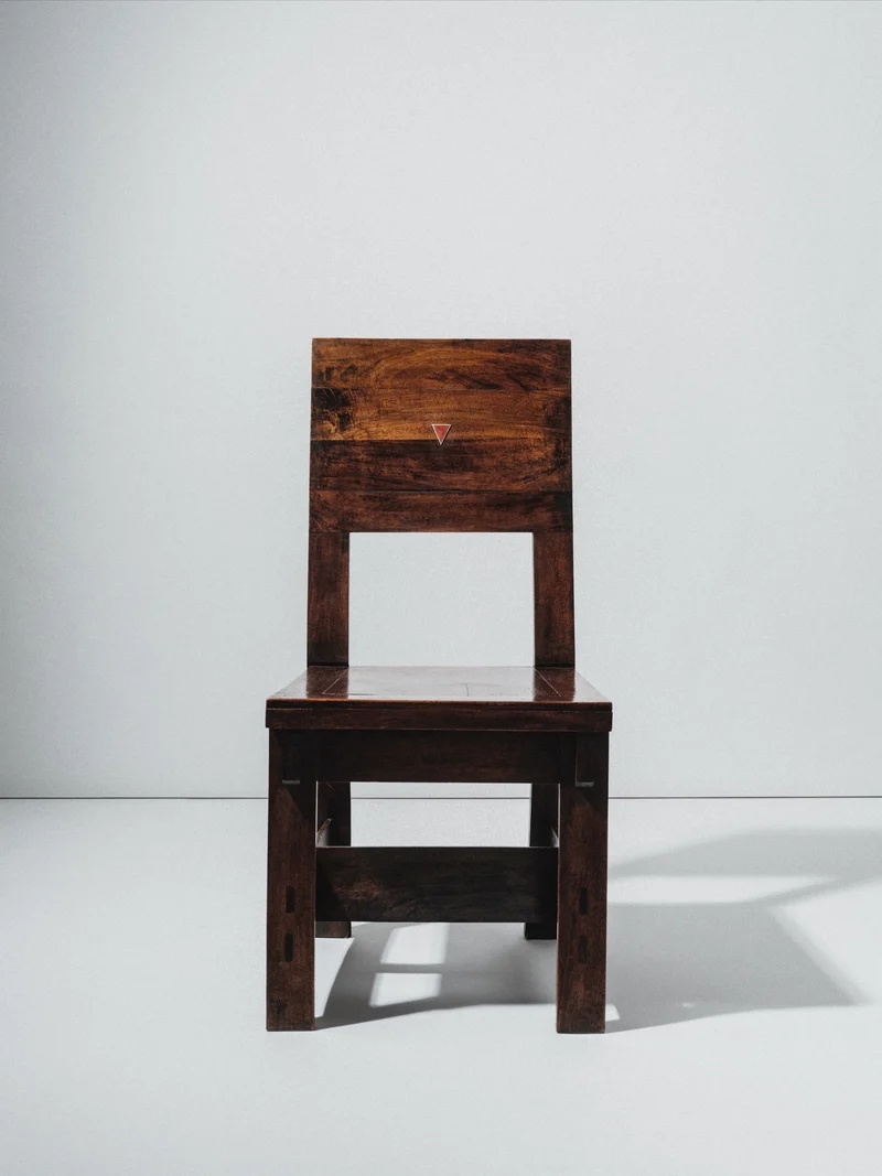 Giovanni Michelucci, Set of Four Wood Side Chairs, Italian Modernism, 1919