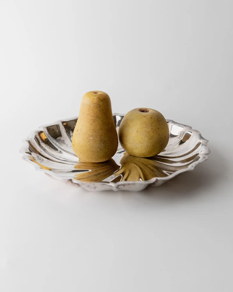 1960s Silver Plated Plate