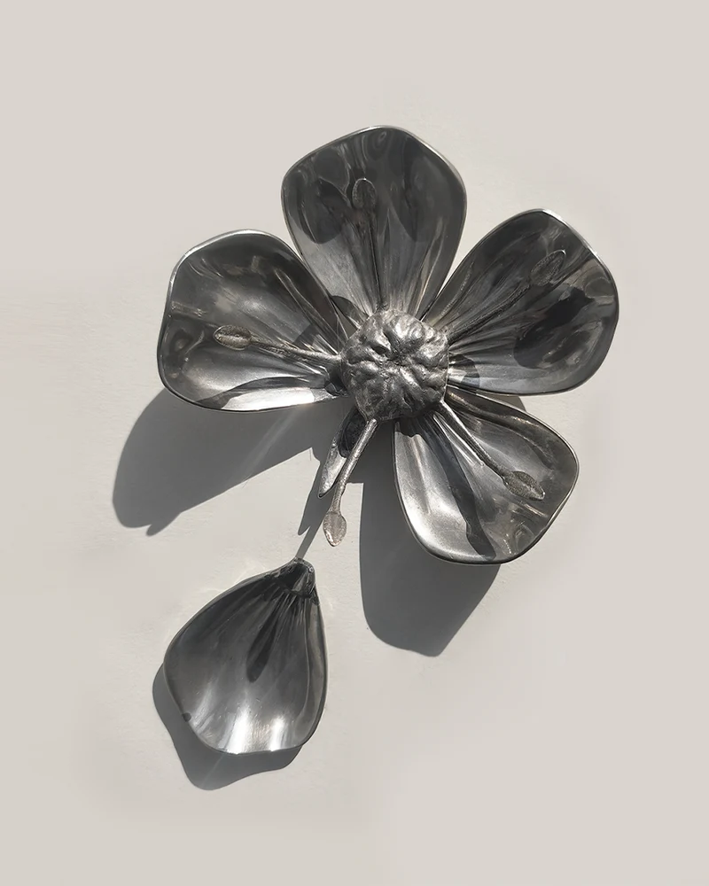 Art Nouveau Floral Ashtray