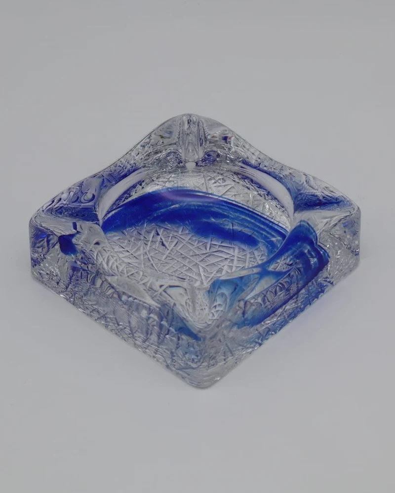 Kristalunie Maastricht Glass Ashtray