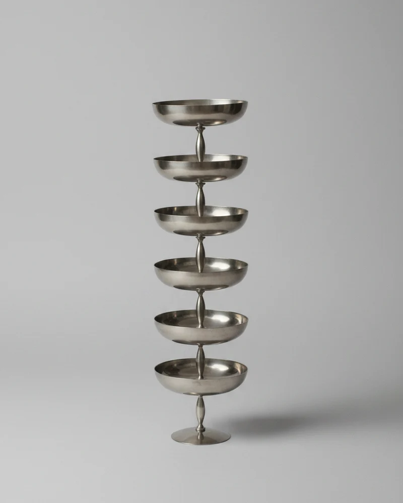 Stainless Steel Pedestal Coupes