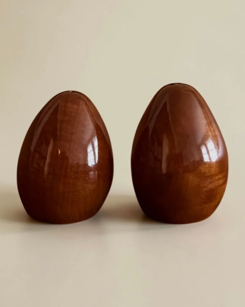 High Gloss Danish Salt & Pepper Set