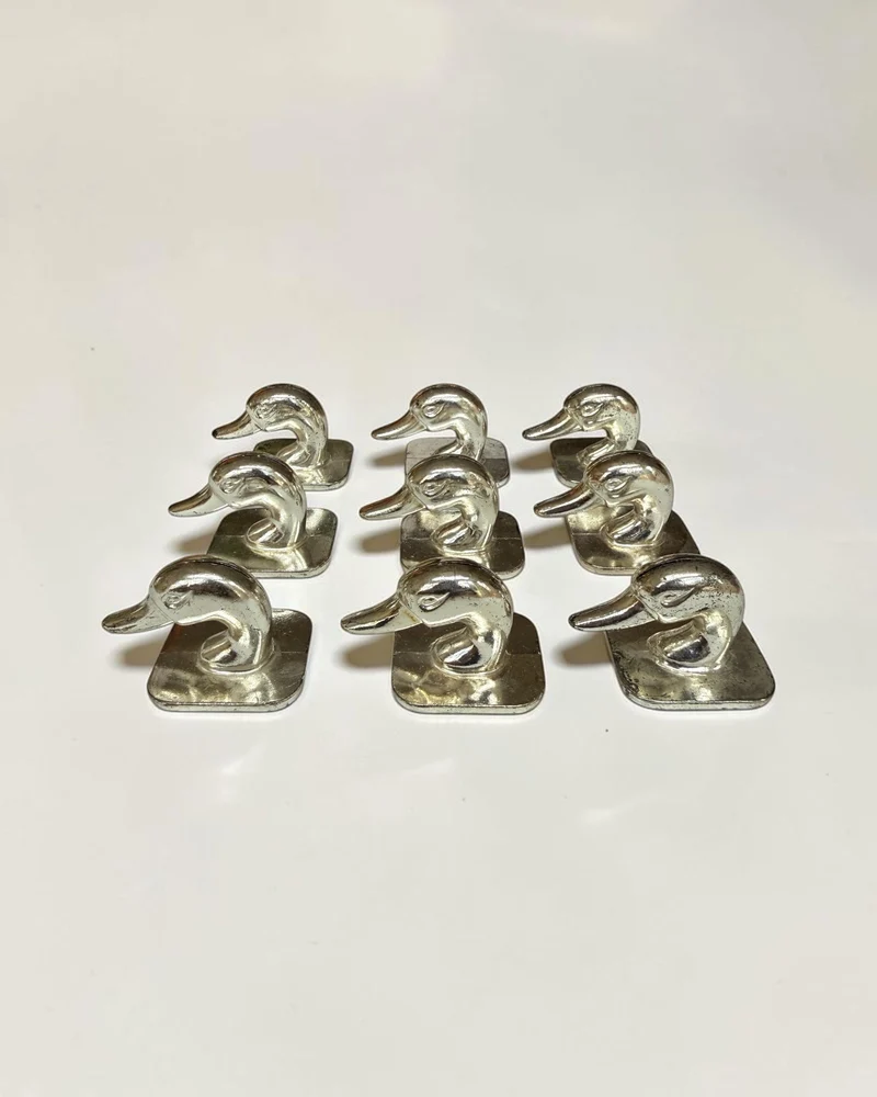 Vintage Duck Name Card Holders