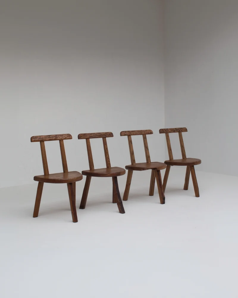 Rustic Wooden Chairs