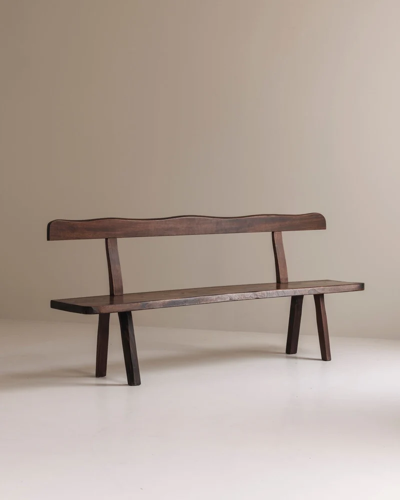 Sculptural Bench by Olavi Hanninen for Aranjou, France 1950s