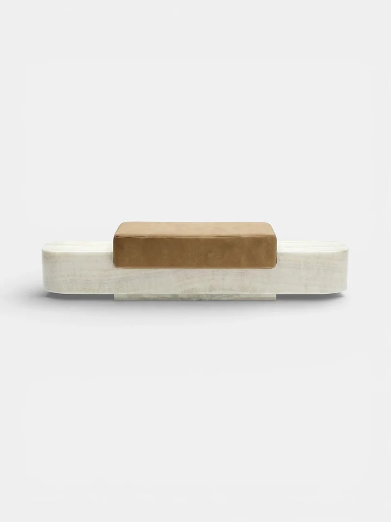 Ran Ivory Onyx Bench