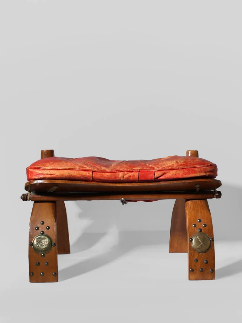 Egyptian Ottoman Camel Saddle Stool