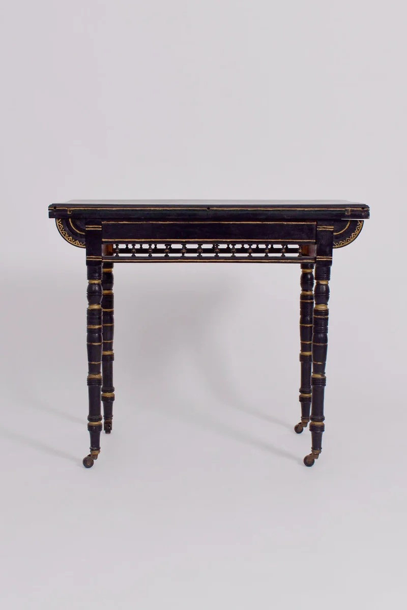 Godwin Style Ebonised Table, 19th c.