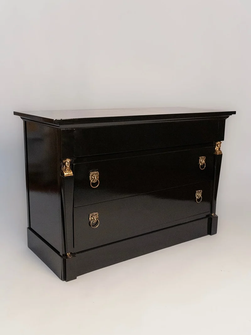 'Return of Egypt' Lacquered Drawers, 19th c