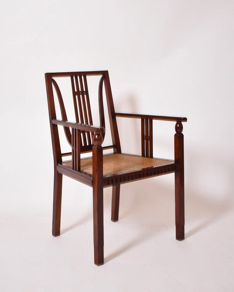 Viennese Secession Armchair, 1910s.